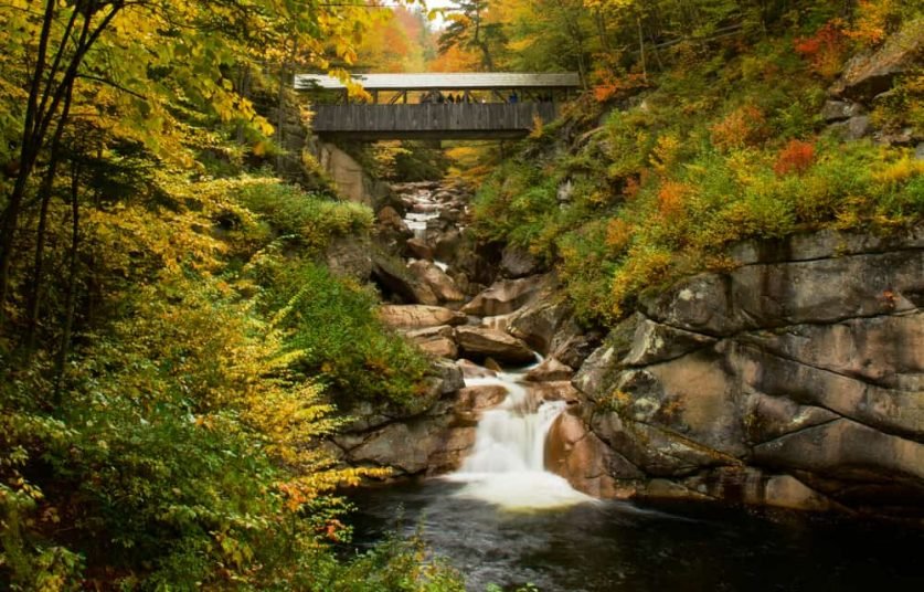 franconia notch Spring